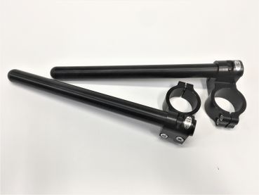 TSS Lenker Satz Stummellenker 47mm Yamaha R3 mit Upside-Down-Gabel für 2019 schwarz ohne ABE Handlebars black