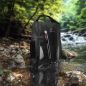 Preview: Wasserdichter Rucksack 25 L schwarz - Rolltop, robust, Outdoor, Drybag, Gearbag 25