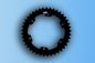Preview: TSS 6 Loch Aluminium Kettenrad Teilung 520 37 bis 43 Zähne sprocket