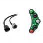 Preview: Jetprime Kawasaki ZX-10R RR 2021 bis 2022 Lenkerschalter racing links plug & play Grün