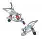 Preview: TRACK  Fußrastenanlage titanfarben Suzuki GSX-R600 2006-2010 mit ABE