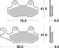 Preview: Bremsbelag SBS 611LS Street Sintermetall Preview: Bremsbelag SBS 611LS Street Sintermetall