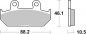 Preview: Bremsbelag SBS 647HS Streetexcel Sintermetall