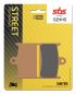 Preview: Bremsbelag SBS 624HS Streetexcel Sintermetall