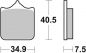 Preview: Racing Bremsbelag SBS 762 RST Sintermetall Preview: Racing Bremsbelag SBS 762 RST Sintermetall