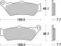 Preview: Bremsbelag SBS 674LS Street Sintermetall Preview: Bremsbelag SBS 674LS Street Sintermetall