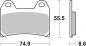 Preview: Racing Bremsbelag SBS 706 RS Sintermetall Preview: Racing Bremsbelag SBS 706 RS Sintermetall