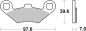 Preview: Bremsbelag SBS 716HF Street Ceramic Preview: Bremsbelag SBS 716HF Street Ceramic