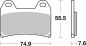 Preview: Bremsbelag SBS 727HS Streetexcel Sintermetall