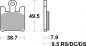 Preview: Bremsbelag SBS 788HS Streetexcel Sintermetall