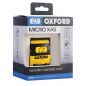 Preview: OXFORD Micro XA5 Alarm Bremsscheibenschloss - Gelb/Schwarz