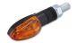 Preview: SHIN YO Lizzard Glühlampen Blinker Gehäuse Schwarz / Linse Orange (Paar), Vorn & Hinten