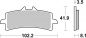 Preview: Racing Bremsbelag SBS 841 RS Sintermetall Preview: Racing Bremsbelag SBS 841 RS Sintermetall