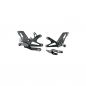 Preview: Lightech Fussrastenanlage Triumph Daytona 675 / 765 2013-2021 / Street Triple 765 S / R / RS 2017- mit klappbaren Rasten und ABE