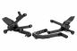 Preview: Gilles FXR2 - Fussrastenanlage schwarz für Honda CBR 1000 RR-R SC82 (2023 - ) und Honda CBR 1000 RR-R SP SC82 (2020 - )  Nur Rennsport!