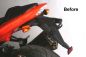 Preview: R&G Racing Kennzeichenhalter Kawasaki Z 1000 2007 bis 2009 licence plate holder