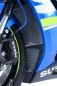 Preview: Suzuki GSX-R 1000 ab 2017 R&G Kühler und Ölkühler Schutz Set schwarz oder silber radiator and oil cooler protection set black or silver