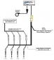 Preview: Yamaha plug in Adapterkabel für Starlane Schaltautomat Quickshifter IONIC plug in connecting cable