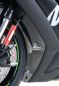 Preview: R&G Racing Kühlergitter Wasserkühler Kawasaki ZX-10 R 2008-2020  schwarz oder silber water radiator grilles black or silver