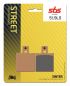Preview: Bremsbelag SBS 519LS Street Sintermetall