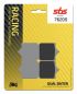 Preview: Racing Bremsbelag SBS 762 DS-1 Dual Sinter giftiger Biss