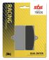 Preview: Racing Bremsbelag SBS 785 DS-1 Dual Sinter giftiger Biss