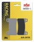 Preview: Racing Bremsbelag SBS 809 DS-1 Dual Sinter giftiger Biss
