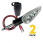 Preview: Click'n Ride Abnehmbare Micro LED Blinker SET 2er mit E-Zeichen / mit Diebstahlschutz