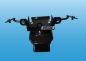 Preview: Kawasaki ZX-10R 2011 bis 2015 Motoholders Alu Verkleidungshalter Racing für Serieninstrumente inkl. GFK Luftrohr fairing holder incl. GFK air tube