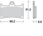 Preview: BRAKING Bremsbelag CM66 Racing