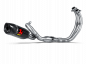 Preview: Akrapovic Racing Line Carbon komplett Auspuffanlage Yamaha MT07 und FZ07 2014 bis 2020