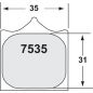 Preview: Performance Friction Bremsbelag Brembo Zange 4 Einzelbeläge und BMW S1000R 7535.95.08.94