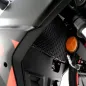 Preview: R&G Kühlergitter Schutz PRO BLACK passend für Aprilia RS 457 ab 2024
