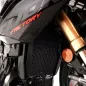 Preview: R&G Kühlergitter Schutz PRO BLACK Wasserkühler Aprilia Tuono V4 2025-