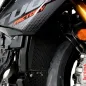 Preview: R&G Kühlergitter Schutz PRO BLACK Wasserkühler Aprilia Tuono V4 2025-