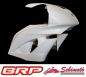 Preview: Honda CBR 600RR 2009-2012 PC40 ABS Sebimoto Rennverkleidung 2 teilig + Höcker offene Sitzfläche für Originalsitz Fairing 2 parts, lower part racing + tailsection open seatplate for original seat