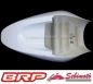 Preview: Suzuki GSX-R 600 1997-2000 und GSX-R 750 1996 - 1999 Sebimoto Höcker geschlossene Sitzfläche für Moosgummiauflage inklusive Höckerschutzblech - Tailsection closed seatplate for foam rubber inclusive undertail
