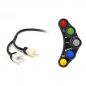 Preview: Jetprime Aprilia RSV4 R RR 2009 bis 2016 und Tuono V4 R RR 2011 bis 2016 Lenkerschalter street links plug & play