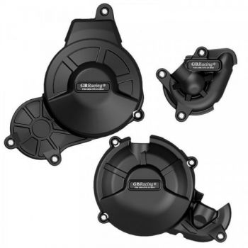 GBRacing Motordeckelschützer Satz Aprilia RS660 2020- GB Racing Protektor Enginecover protection set