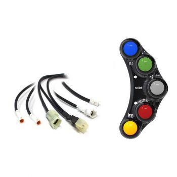 Jetprime Kawasaki ZX-10 R 2016 bis 2020 Lenkerschalter street links plug & play