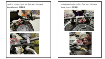Preview: BarkBusters Befestigungs Kit for Triumph Tiger 1200 GT / GT PRO / RALLY PRO 2022-