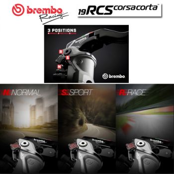 Brembo RCS 15 Corsa Corta Radiale Bremspumpe   (110C740430)