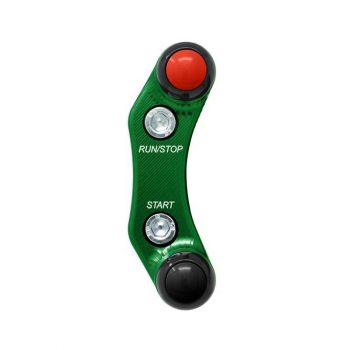 Jetprime Kawasaki Z1000 2010 bis 2022 Lenkerschalter rechts plug & play für Standardpumpe Grün