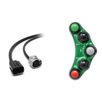 Jetprime Kawasaki ZX-10R RR 2021 bis 2022 Lenkerschalter racing links plug & play Grün