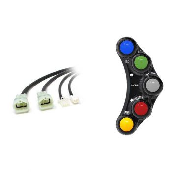 Jetprime Kawasaki ZX-6R 2019 bis 2022 Lenkerschalter links plug & play
