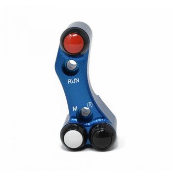 Jetprime Suzuki GSX-R 1000 2017 bis 2021 Lenkerschalter rechts plug & play für Standardpumpe Blau