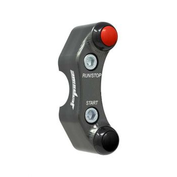 Jetprime MV Agusta F3 F4 Brutale und Rivale Lenkerschalter rechts plug & play für Brembo Racing Bremspumpe Titanium