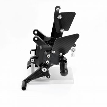 MG Biketec Rennsport-Fussrastenanlage / Rastenanlage / Fußrastenanlage ohne ABE für Kawasaki ZX-10R / RR ab 2026