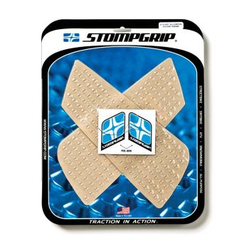 Triumph Speed Triple 1050 2005-2010 Stompgrip - Volcano Universal Keil Pads - klar - 50-10-0004C