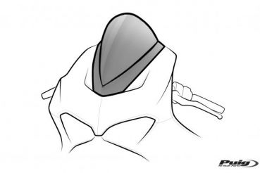 Yamaha R6 1998- 2003  Puig Racingscheibe     -  0021